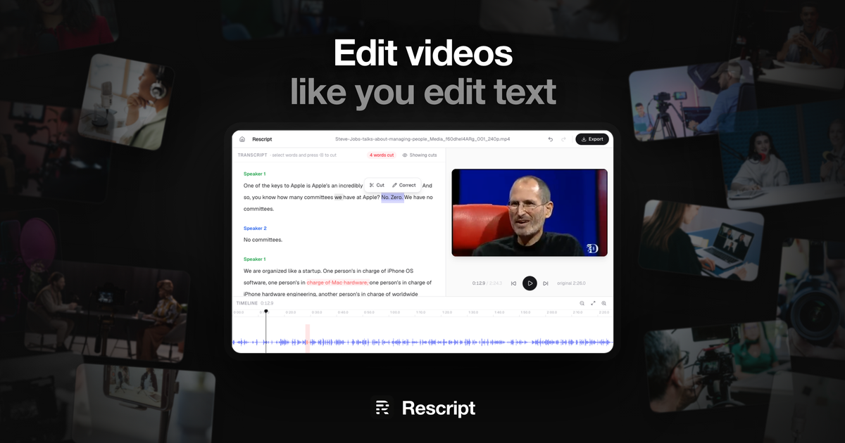 rescript website preview